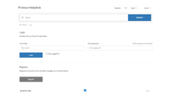Desktop Screenshot of helpdesk.proteus.nl
