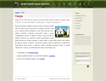 Tablet Screenshot of koutek.proteus.cz